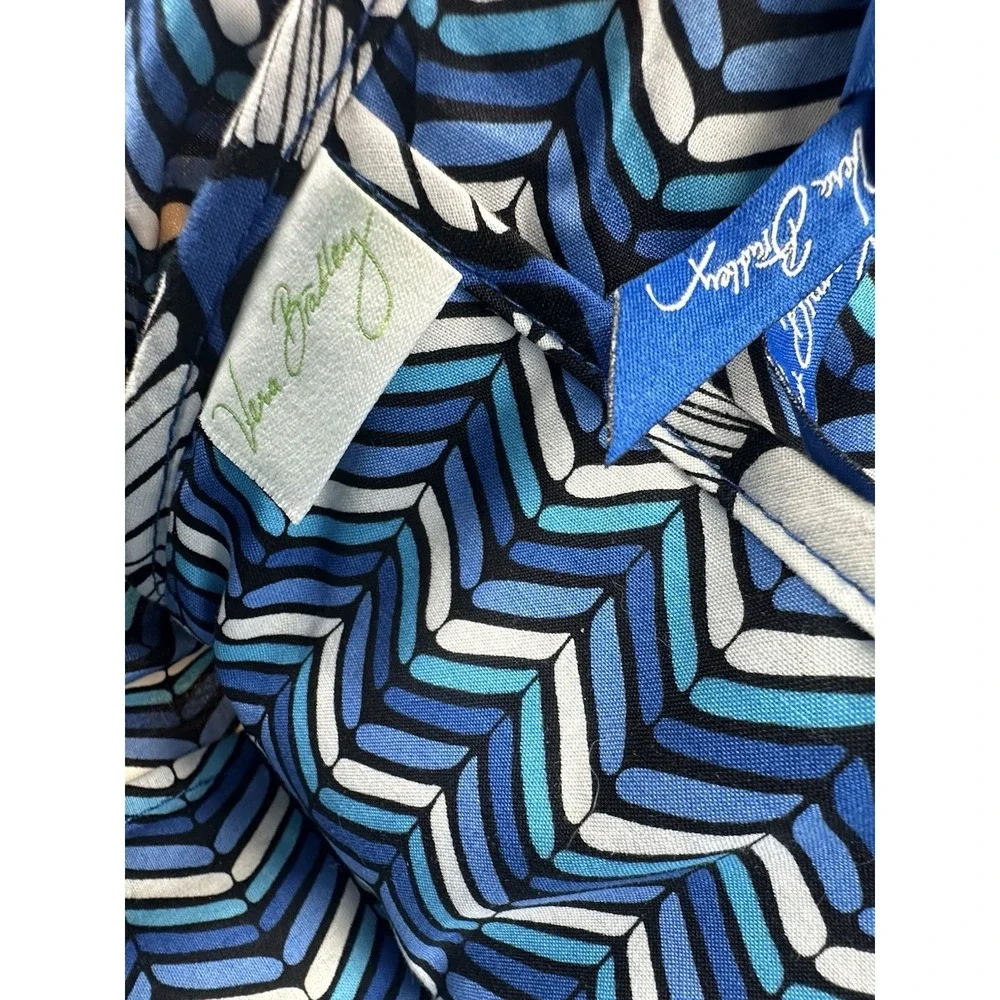 VERA BRADLEY Glenna Satchel Blue Bayou Quilted Shoulder Bag With Wallet Retired - Picture 5 of 13